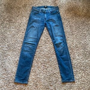 Paige slim straight leg jeans